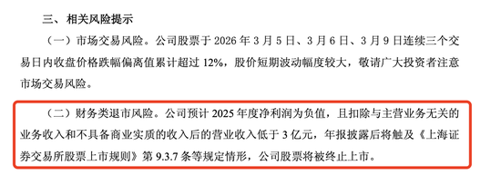 厦门多家A股公司，提示退市风险