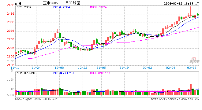 厦门玉米：多重因素支撑，上方仍有空间