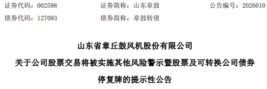 厦门虚减利润被罚！002598，将被ST！